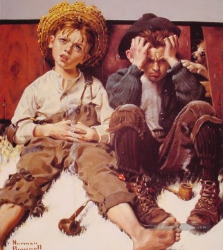  rockwell - rétribution 1920 Norman Rockwell